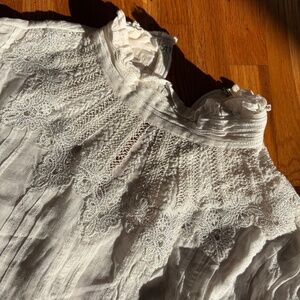 Allsaints victorian-style blouse